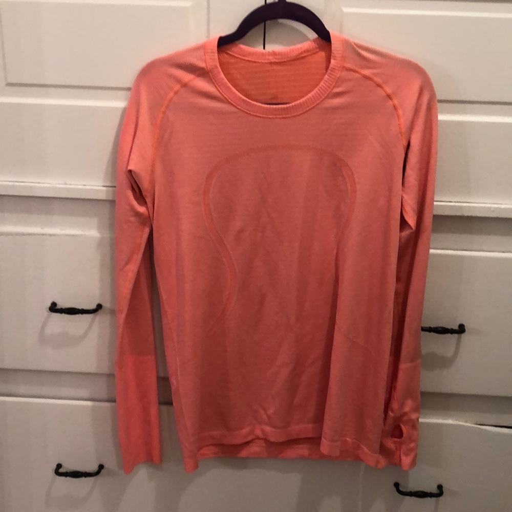 Lululemon Peach Exercise Top